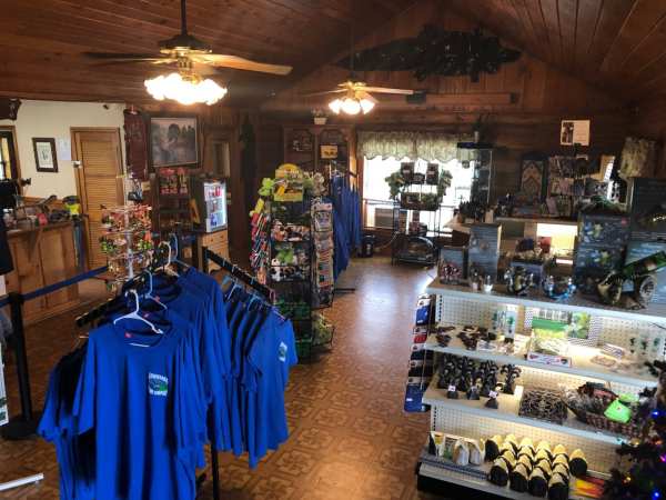 a group of people in a store